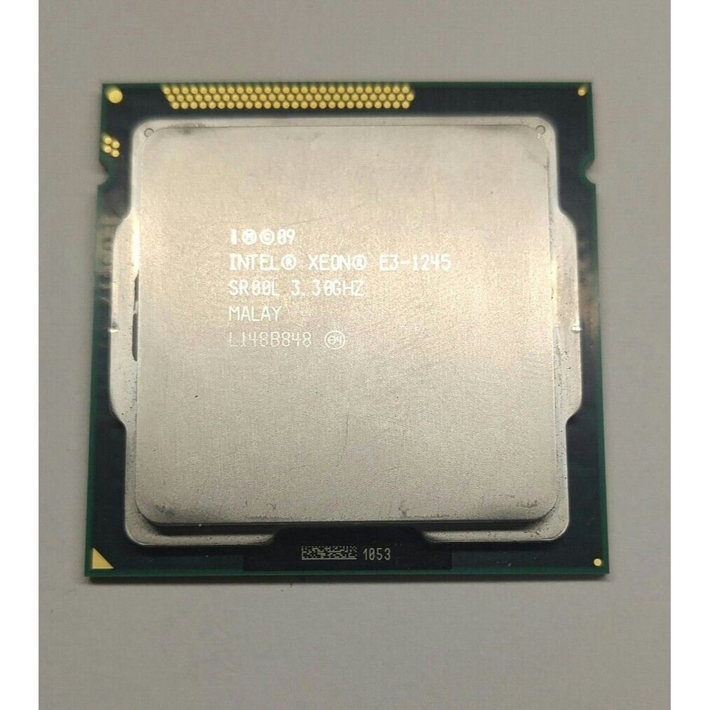 Intel Xeon E3-1245 3.3 GHz Quad-Core Processor Socket 1155 H2  LGA1155 (SR00L)